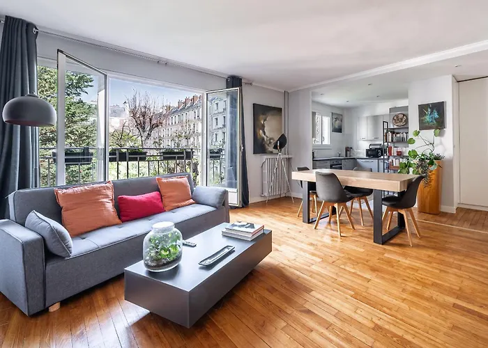 Apartament Spacious Fully Equipped 1-bedroom - Mobility Lease Paryż